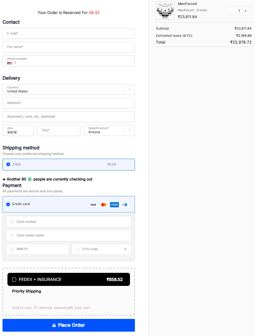 ManForceX official website